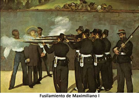 fusilamiento de maximilaino I